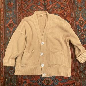 Babaa cotton cardigan no.16 in clay pot